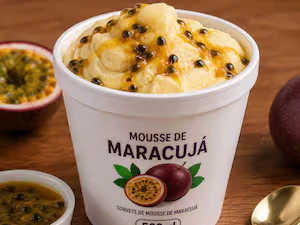 Sorvete Mousse de Maracujá 300ml